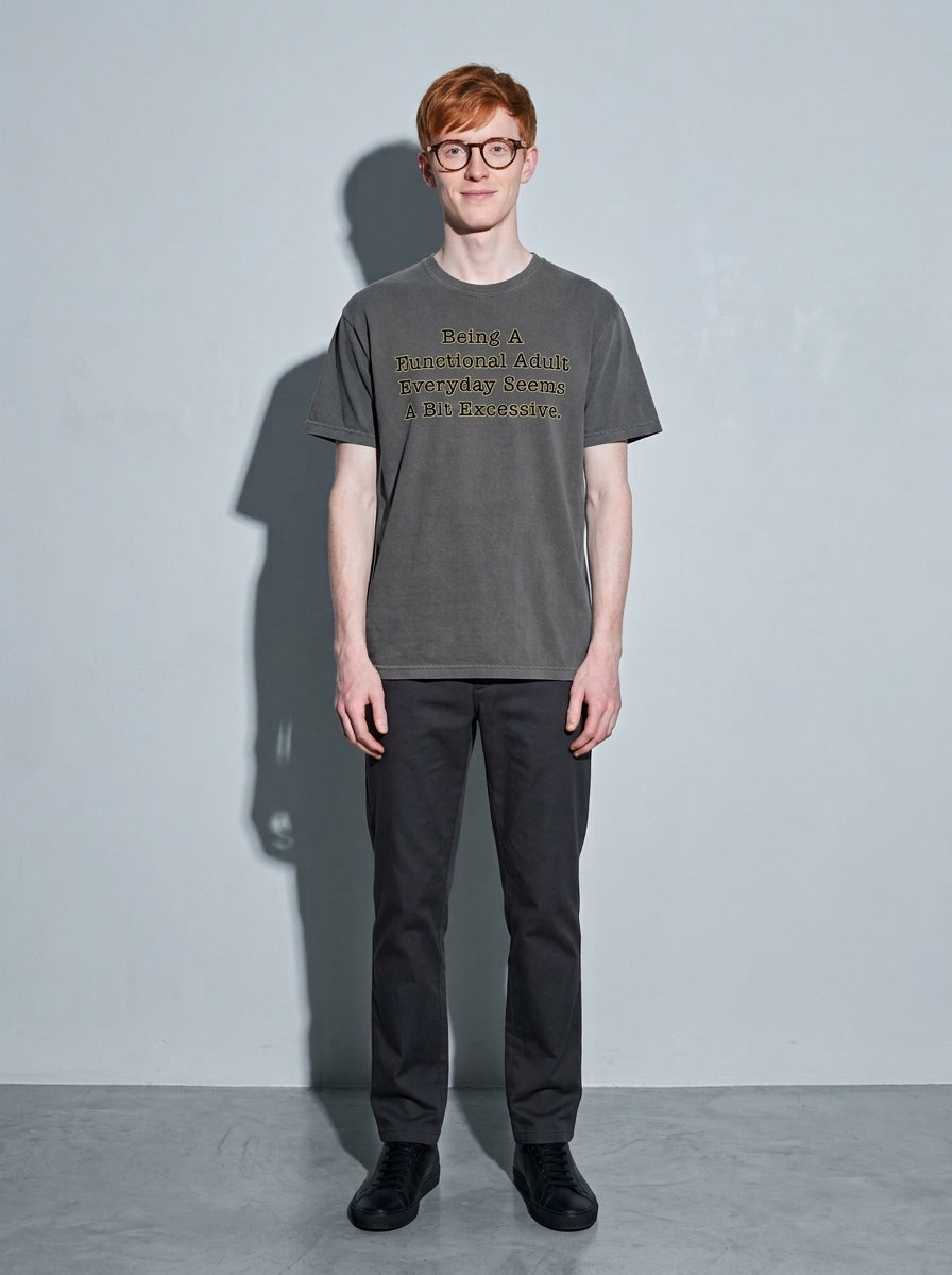 Functional Adult Premium Shirt - pepper--main