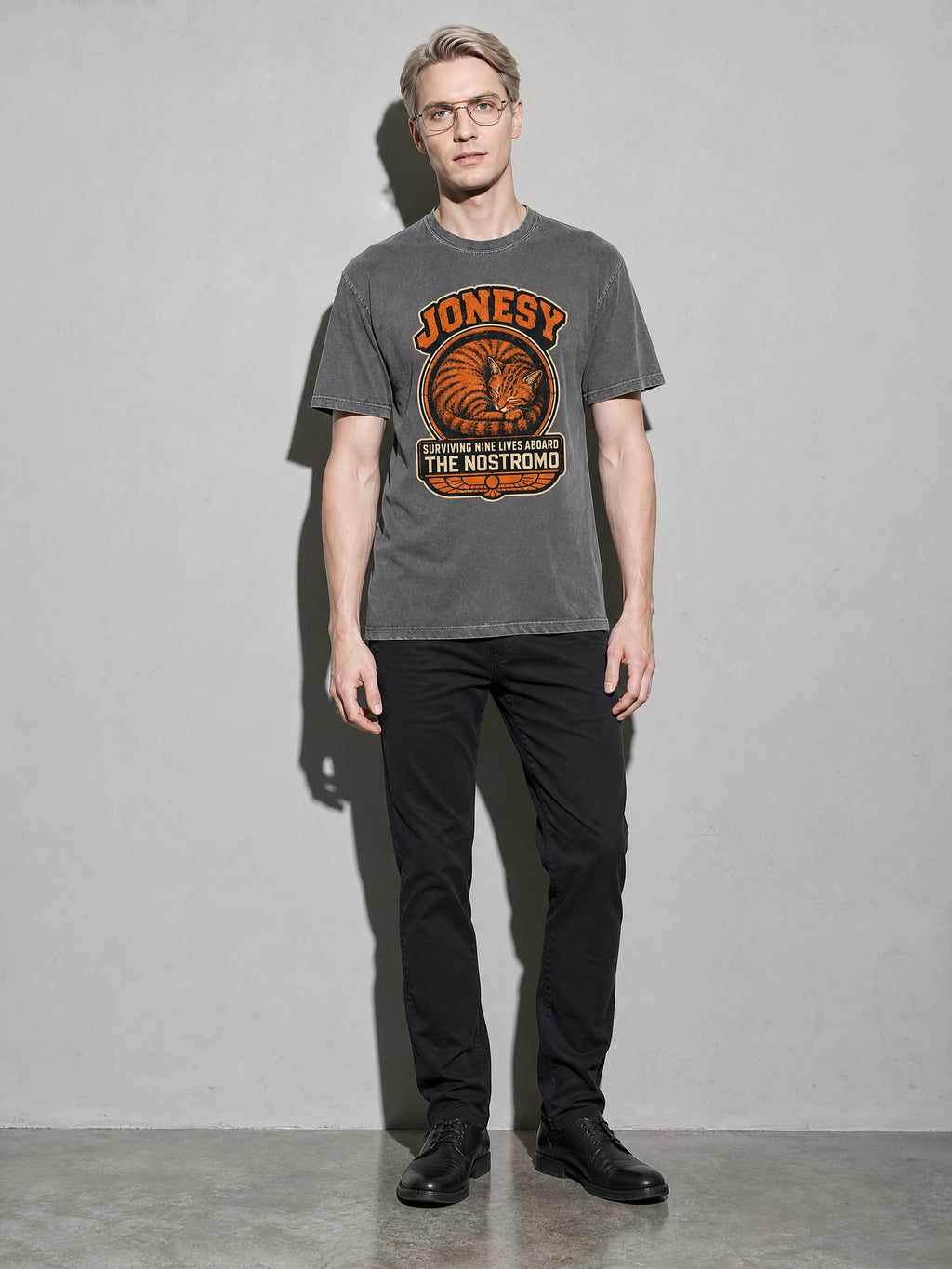 Jonesy: Surviving Nine Lives Premium Shirt - pepper--main