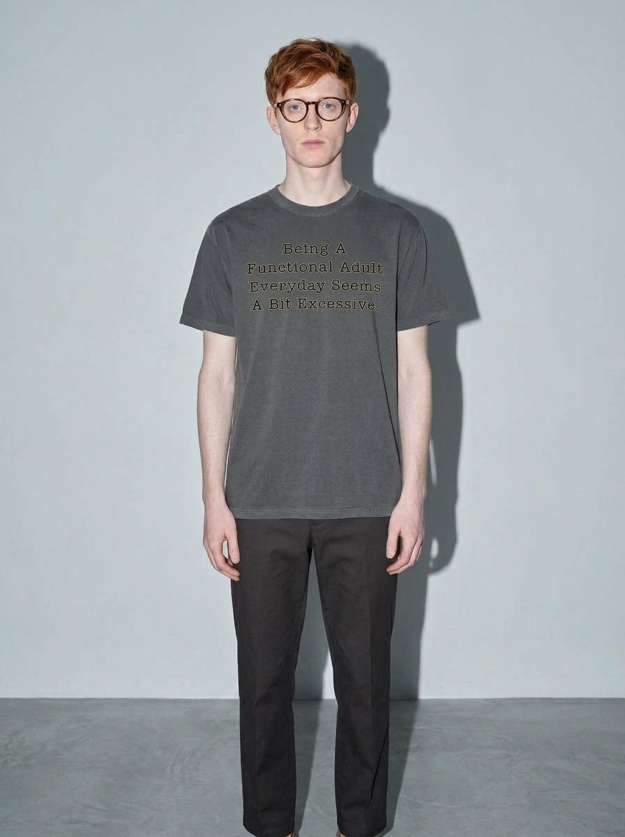 Functional Adult Premium Shirt - pepper--main