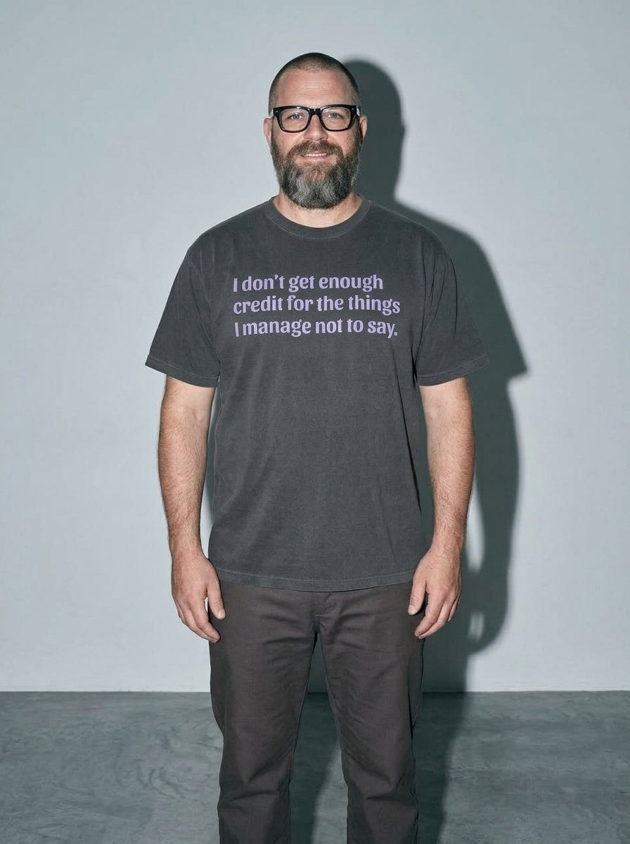 Not Enough Credit Premium Shirt - pepper--main