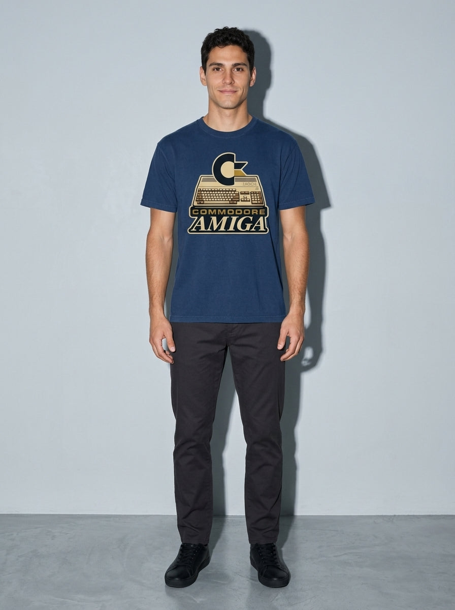 Commodore Amiga Premium Shirt - true-navy--main