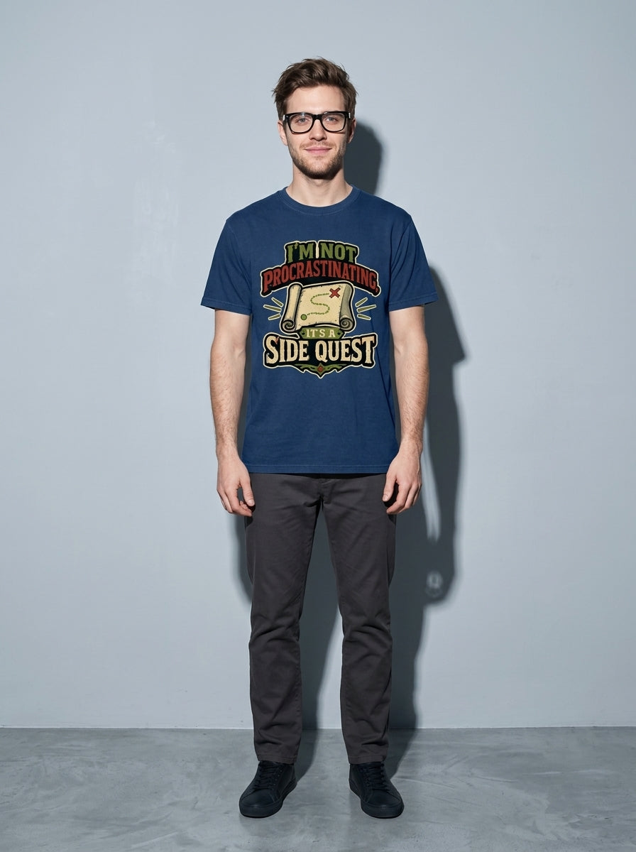 Side Quest Premium Shirt - true-navy--main