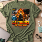 Cautiously Optimistic Shirt - Military Green