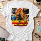 Cautiously Optimistic Shirt - White