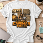Caveman Mode Shirt - White