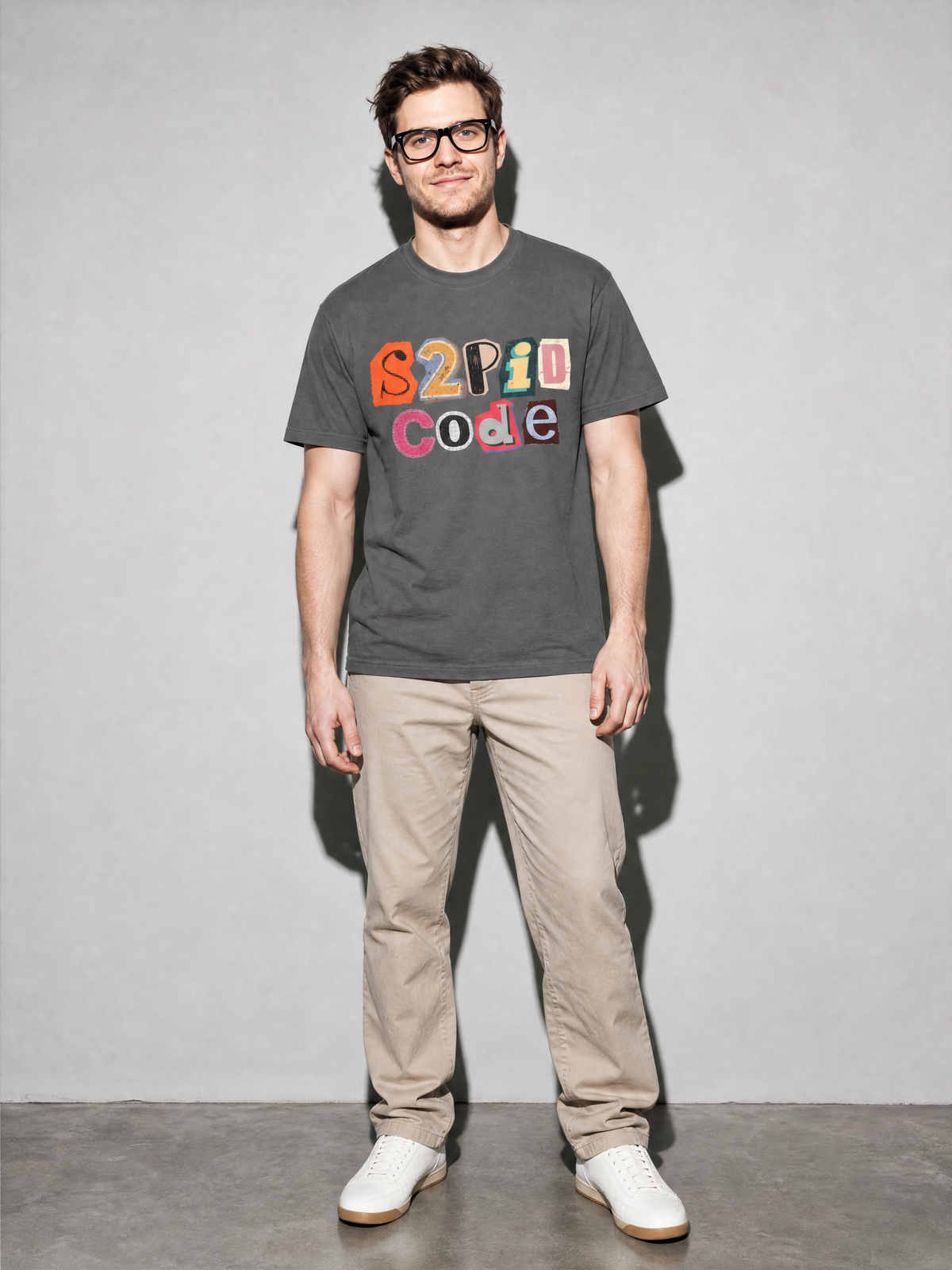 s2pid code Graphic IT Nerd T-Shirt — pepper main