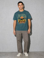 Lee Ho Fooks Premium Shirt - Blue Spruce - on-model full length