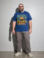 Lee Ho Fooks Premium Shirt - True Navy - on-model full length