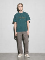Normaldistribusaurus Premium Shirt - Blue Spruce - on-model full length