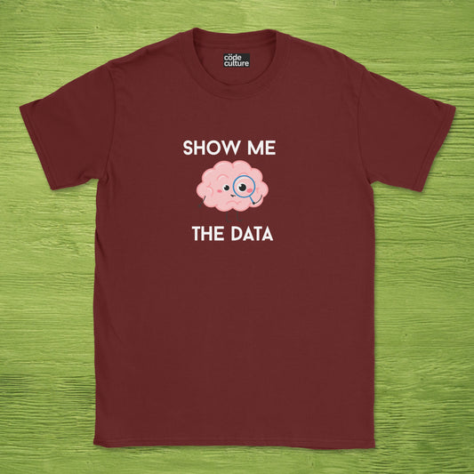 show me the data shirt