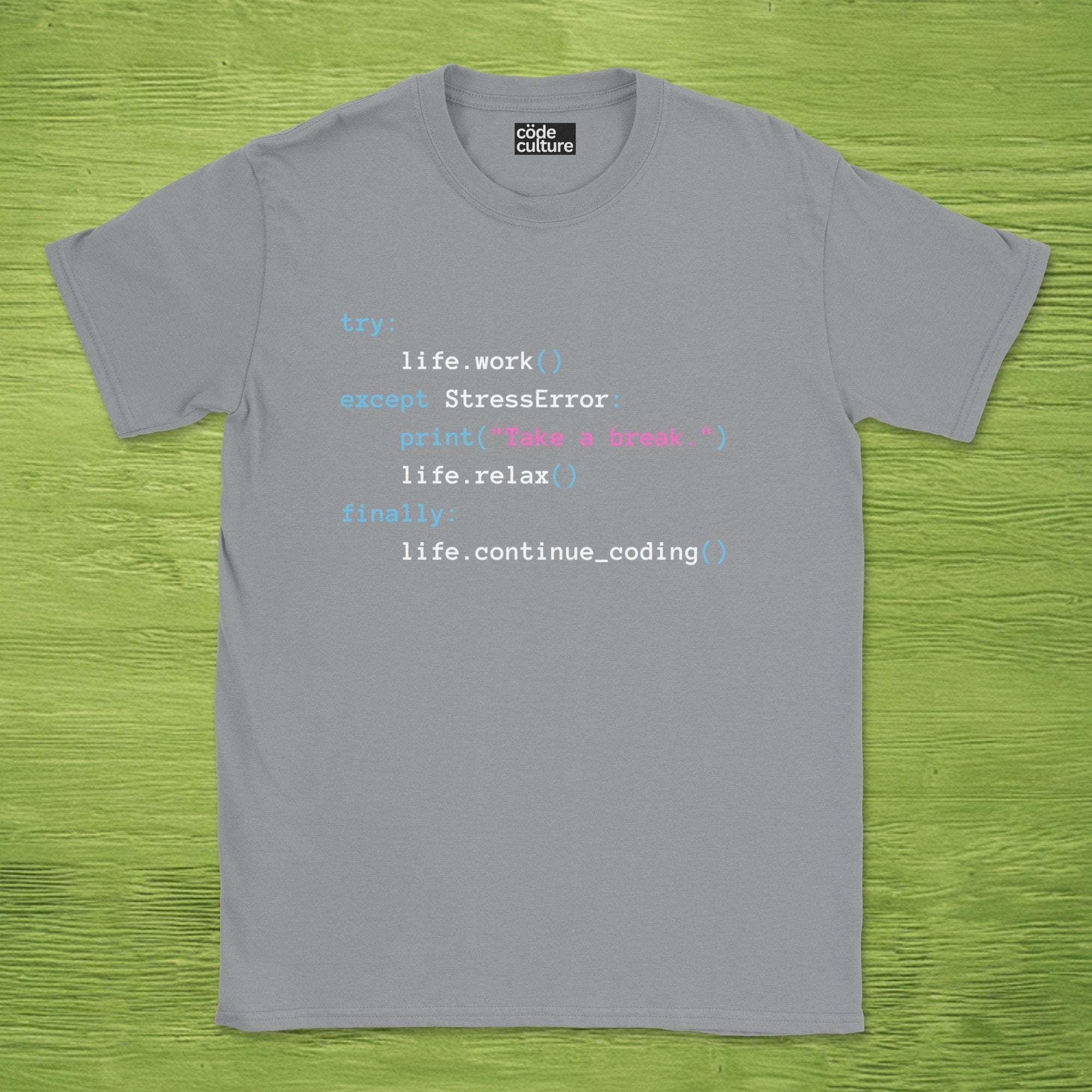 print(take a break) shirt