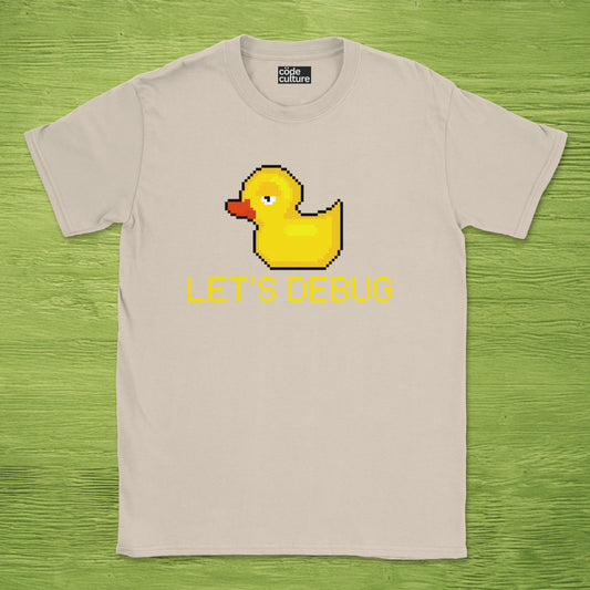 let's debug duck shirt