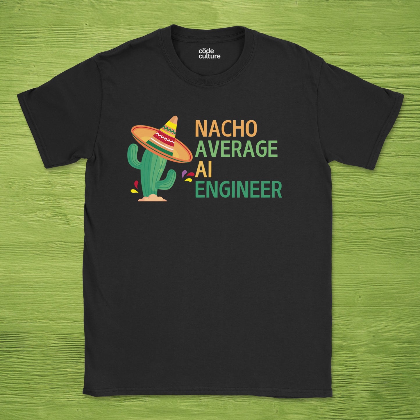 nacho average AI engineer shirt