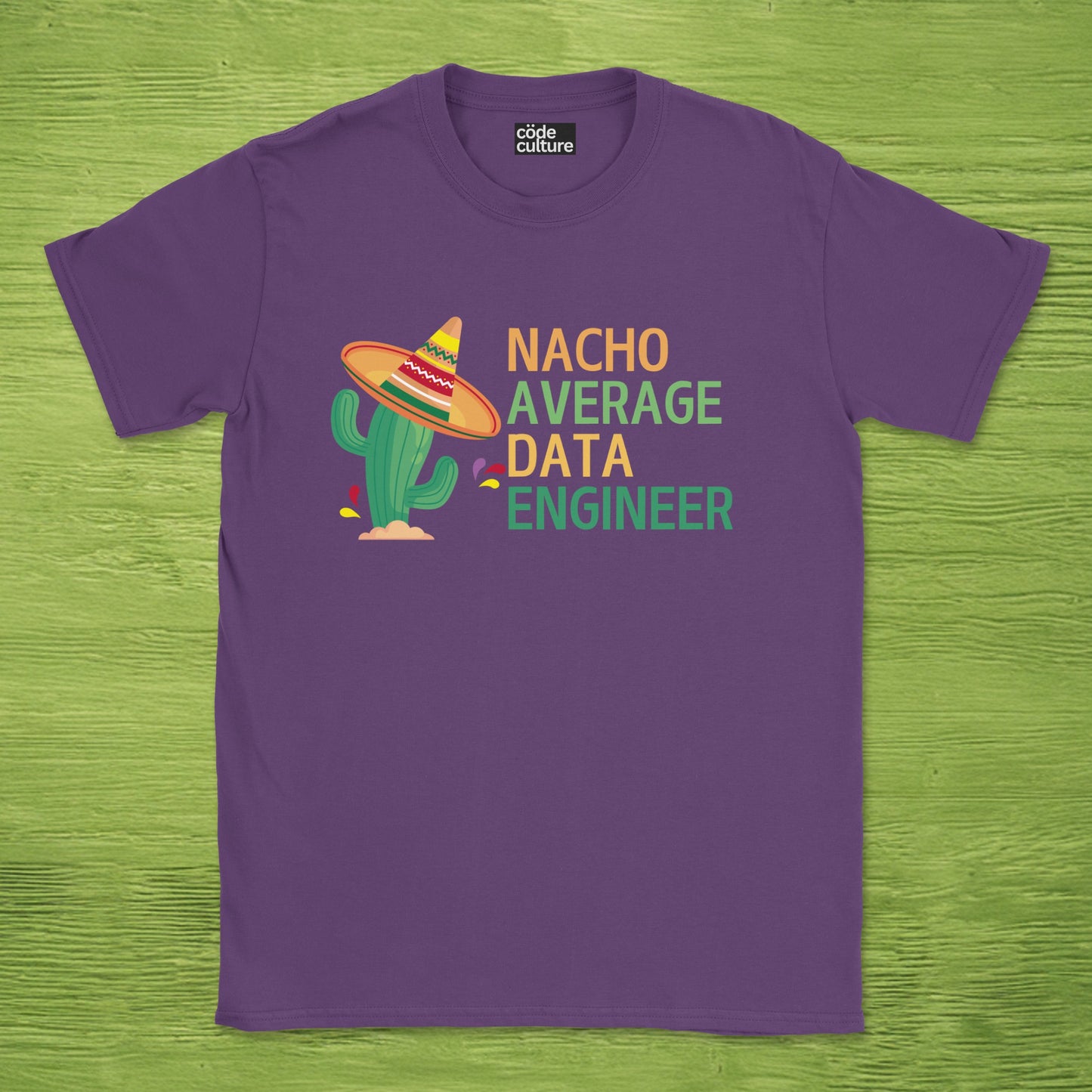 nacho average data engineer shirt