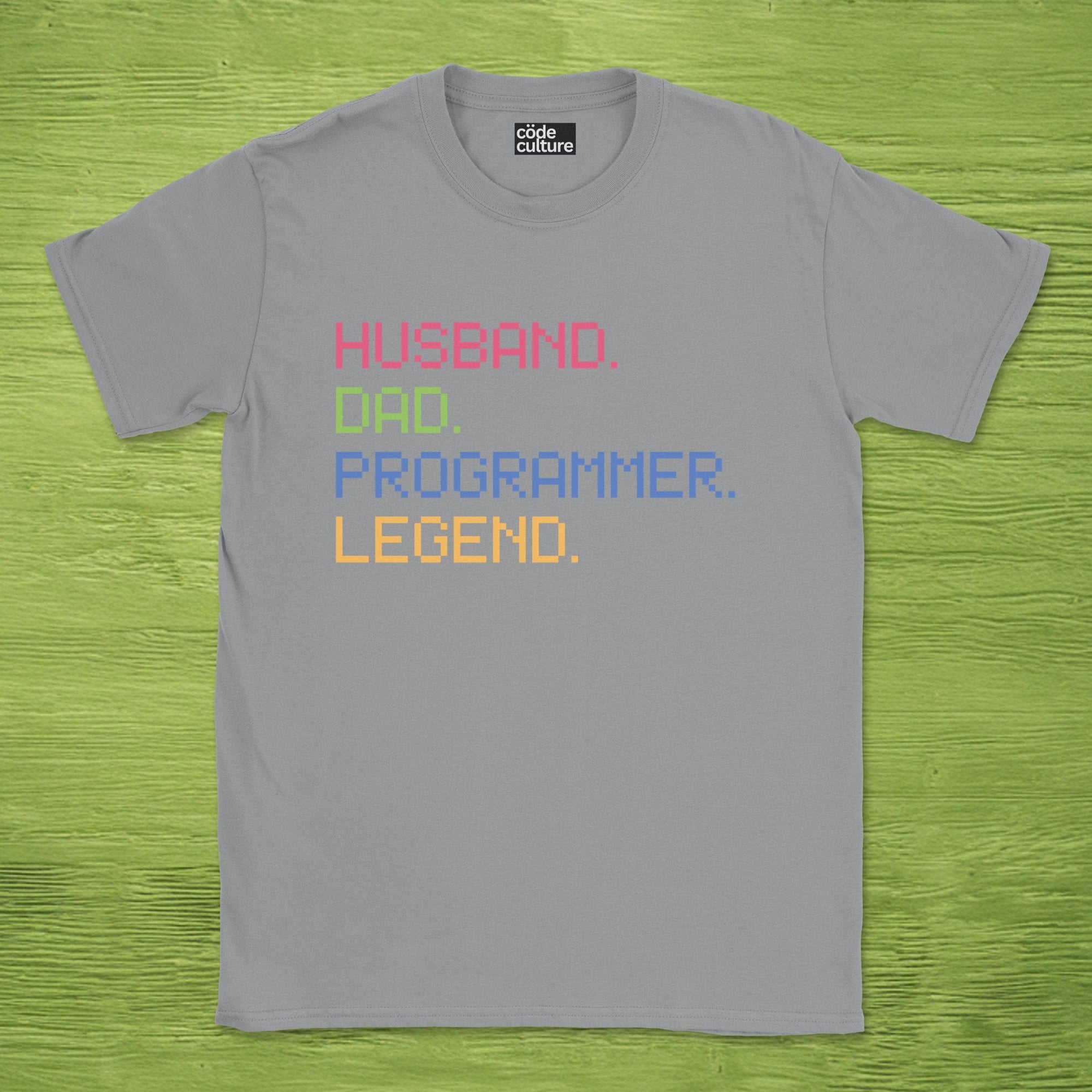 husband dad programmer legend shirt