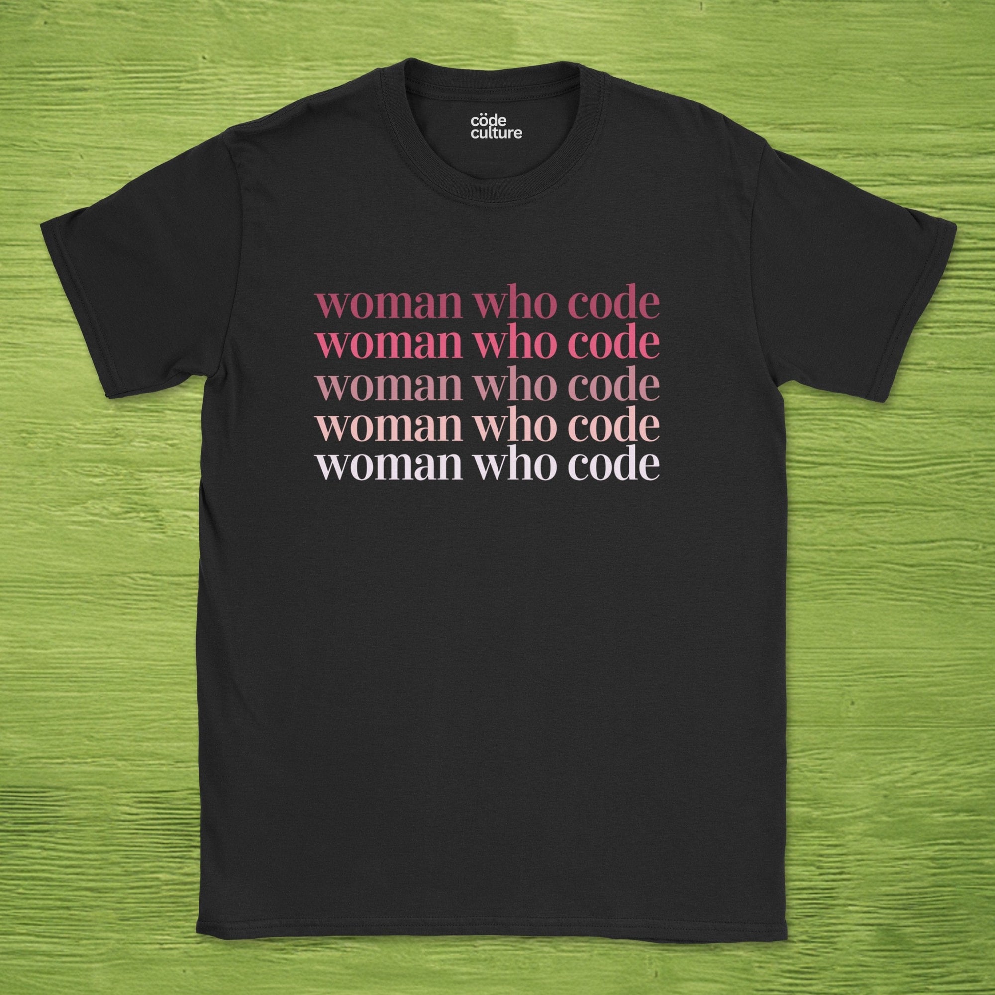 woman who code REPEAT shirt