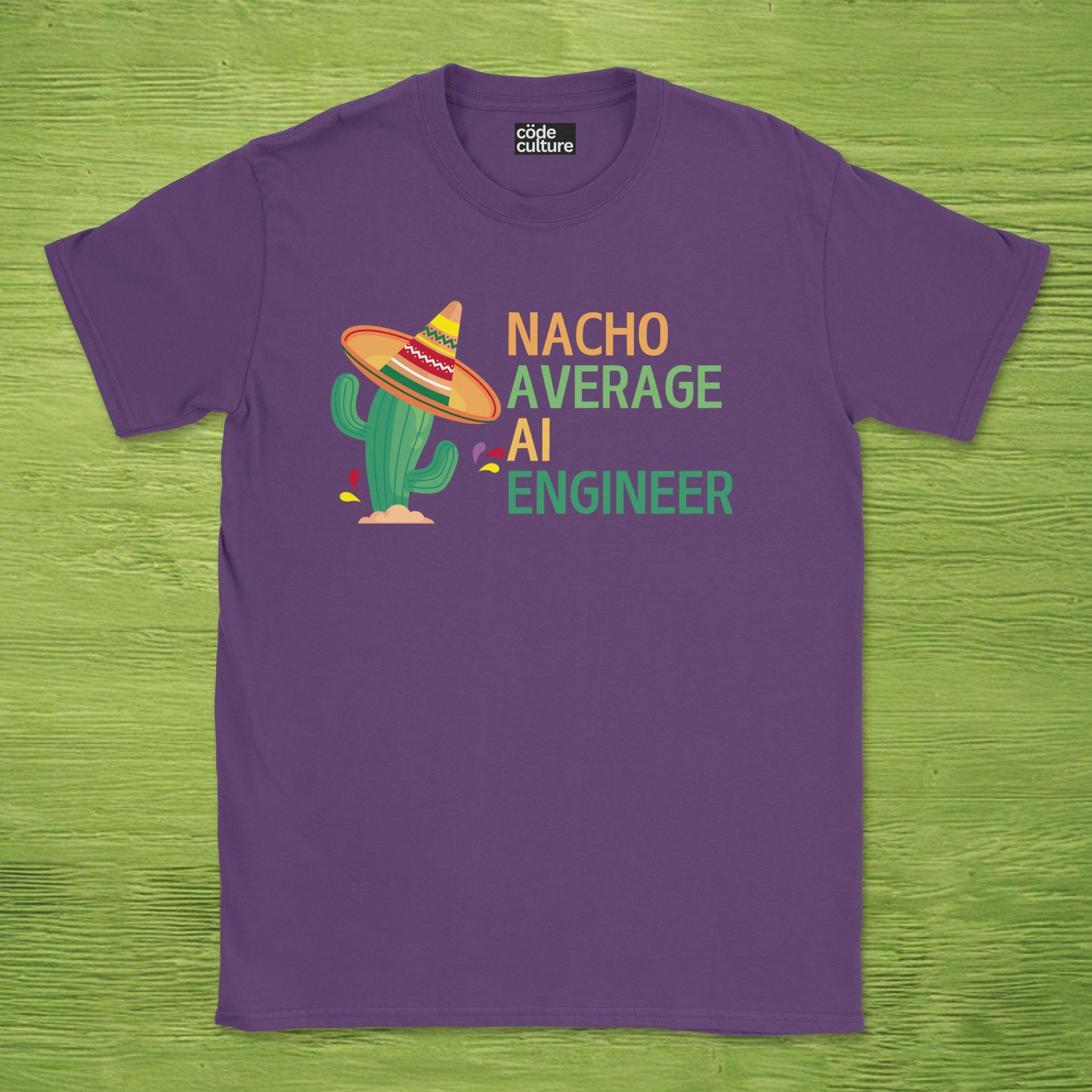 nacho average AI engineer shirt