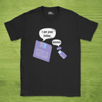 daddy diskette and baby usb shirt