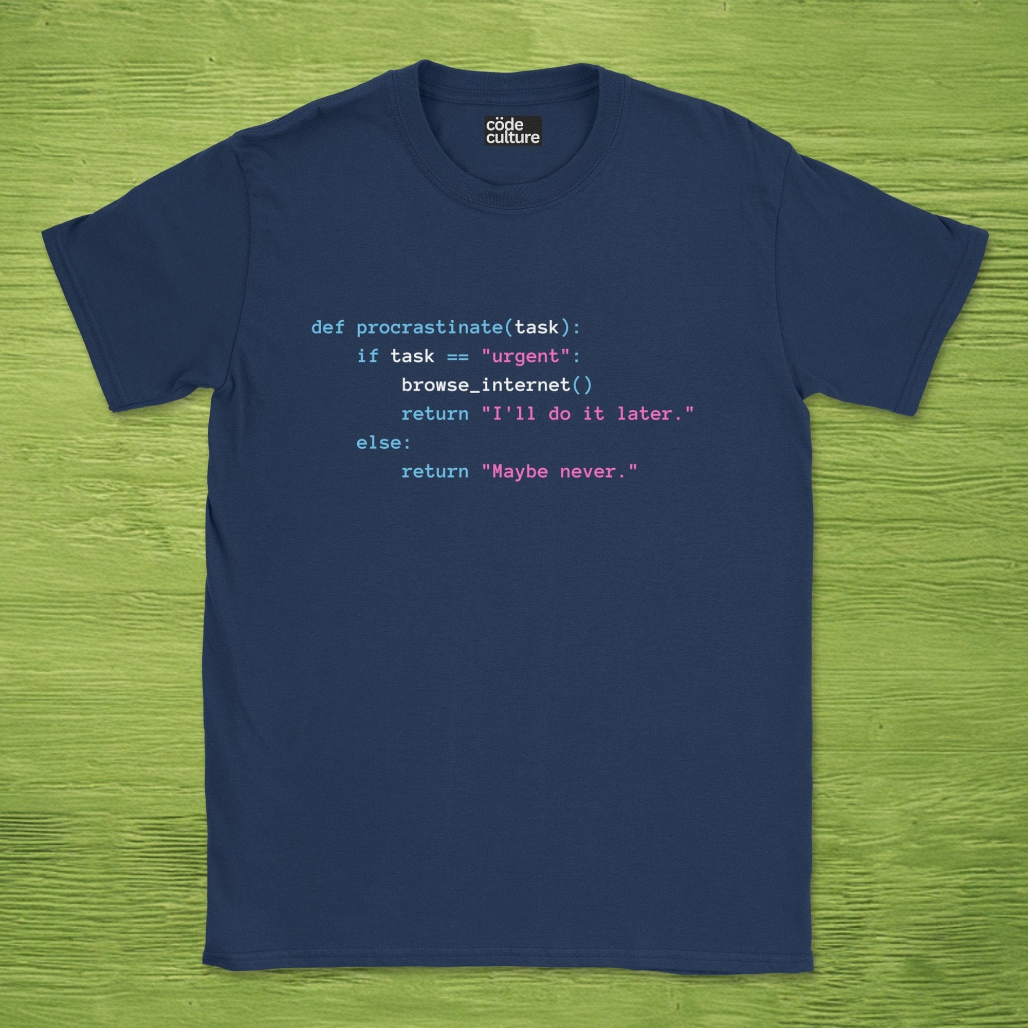 procrastinate(task) shirt
