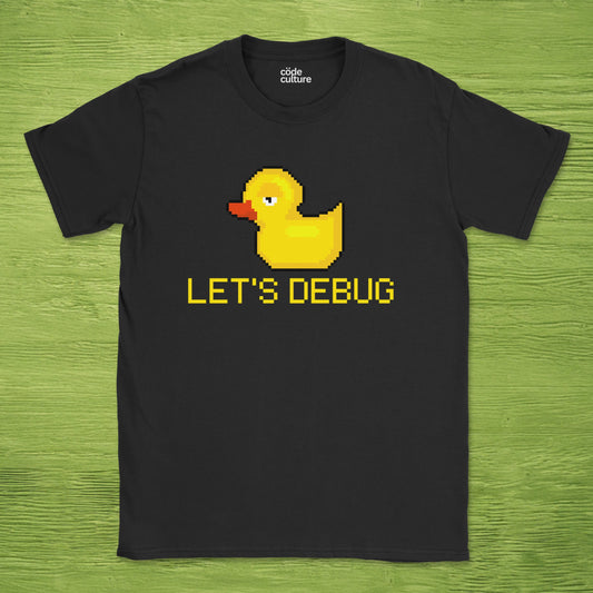 let's debug duck shirt