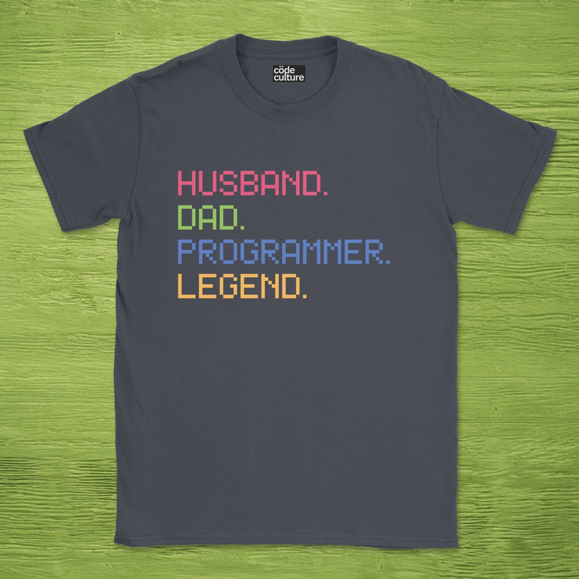 husband dad programmer legend shirt