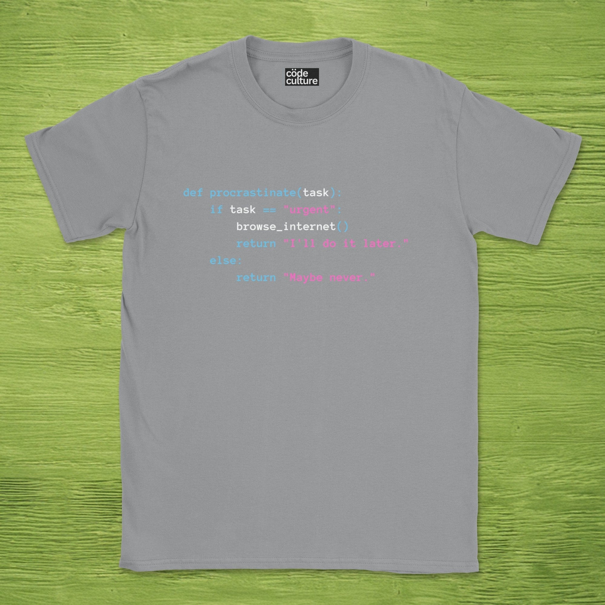 procrastinate(task) shirt