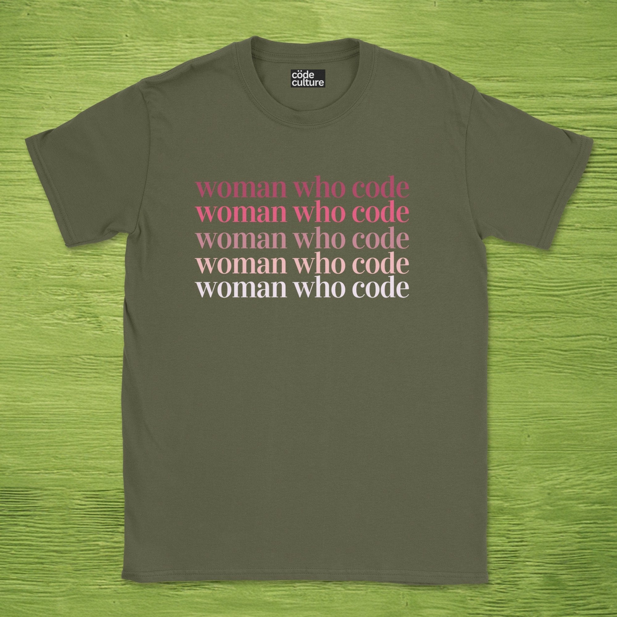 woman who code REPEAT shirt