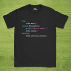 print(take a break) shirt