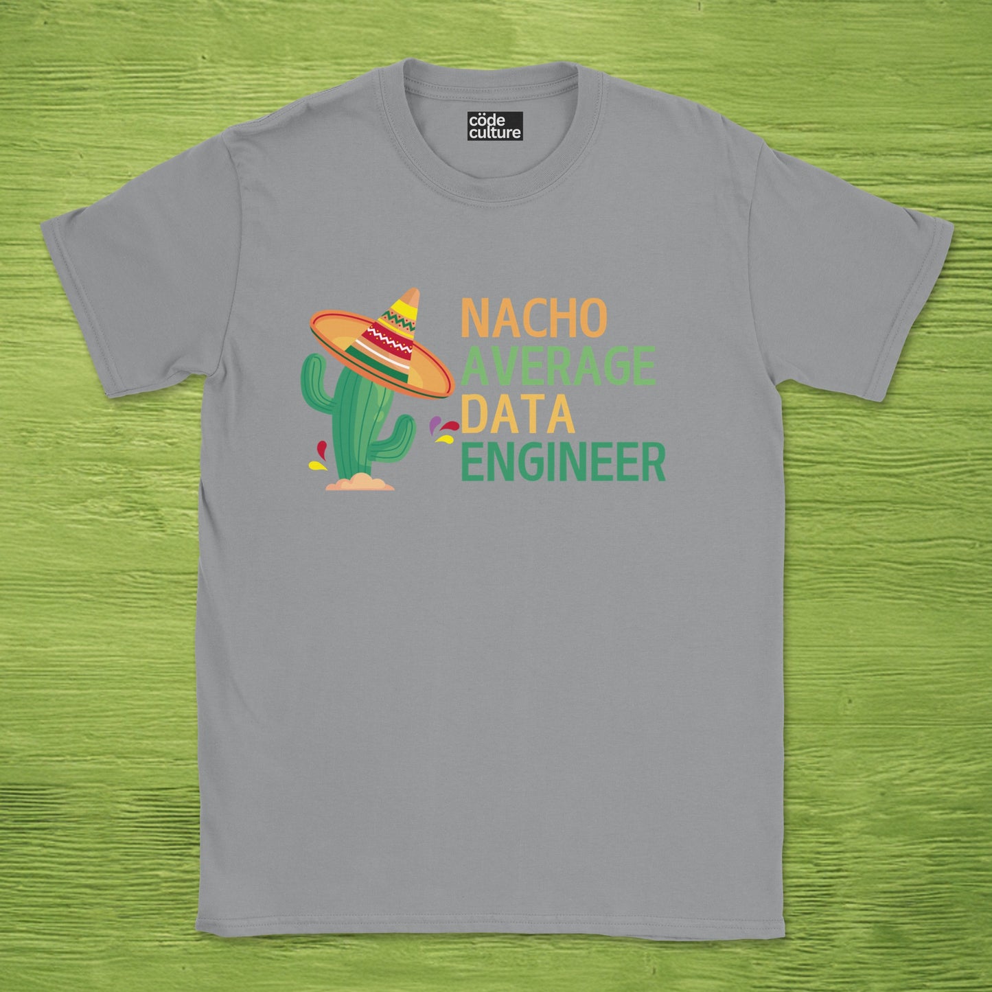 nacho average data engineer shirt