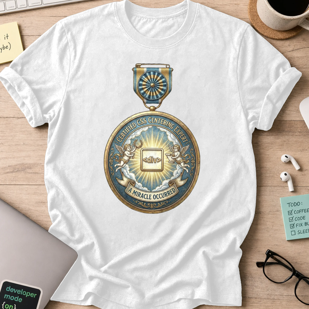 certified CSS shirt - White