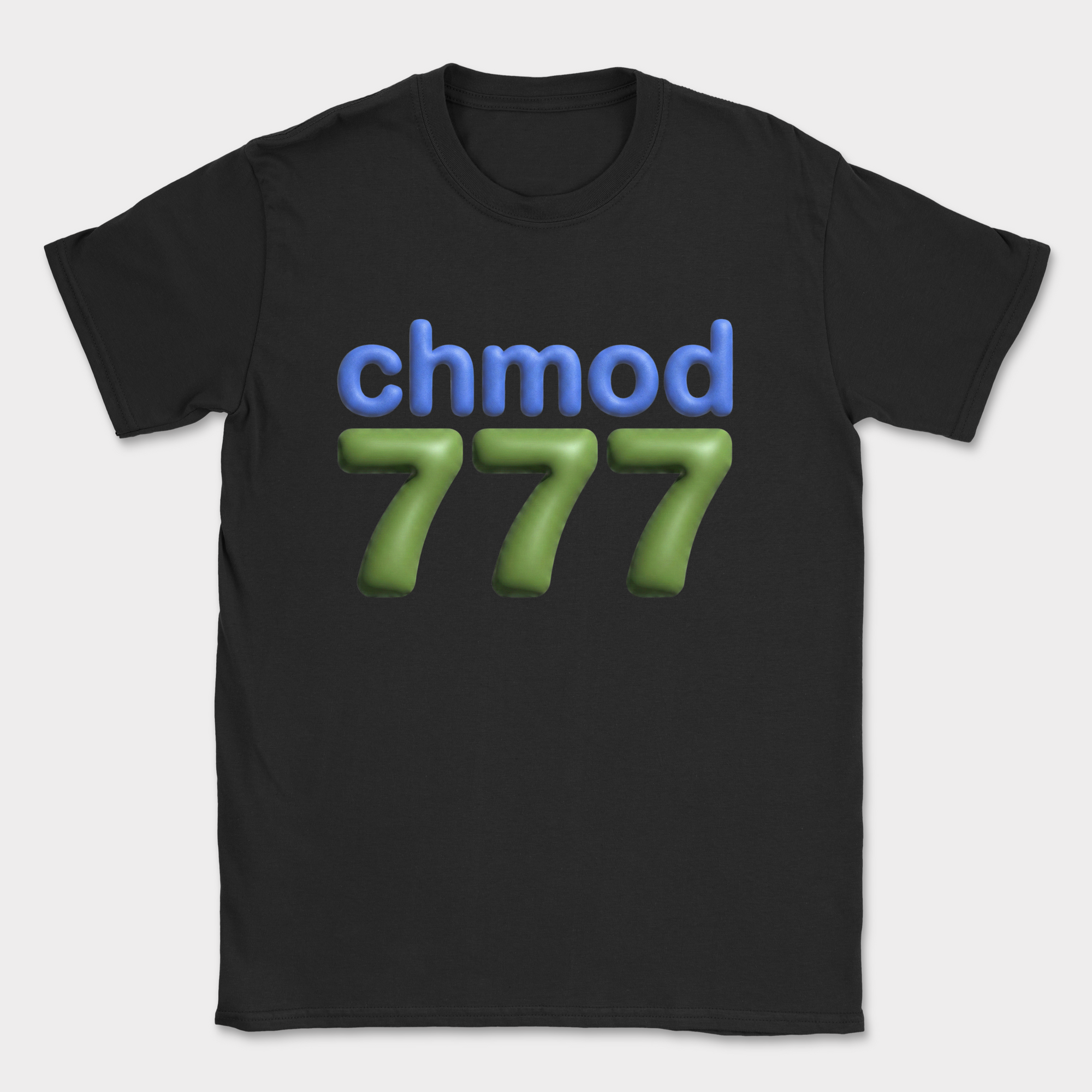 chmod 777 shirt — Black