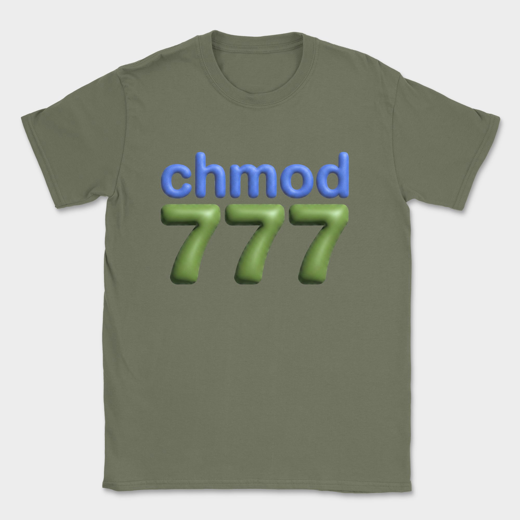 chmod 777 shirt — Military Green