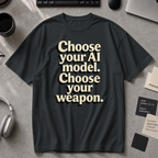 Choose Your Weapon Premium Shirt - Black