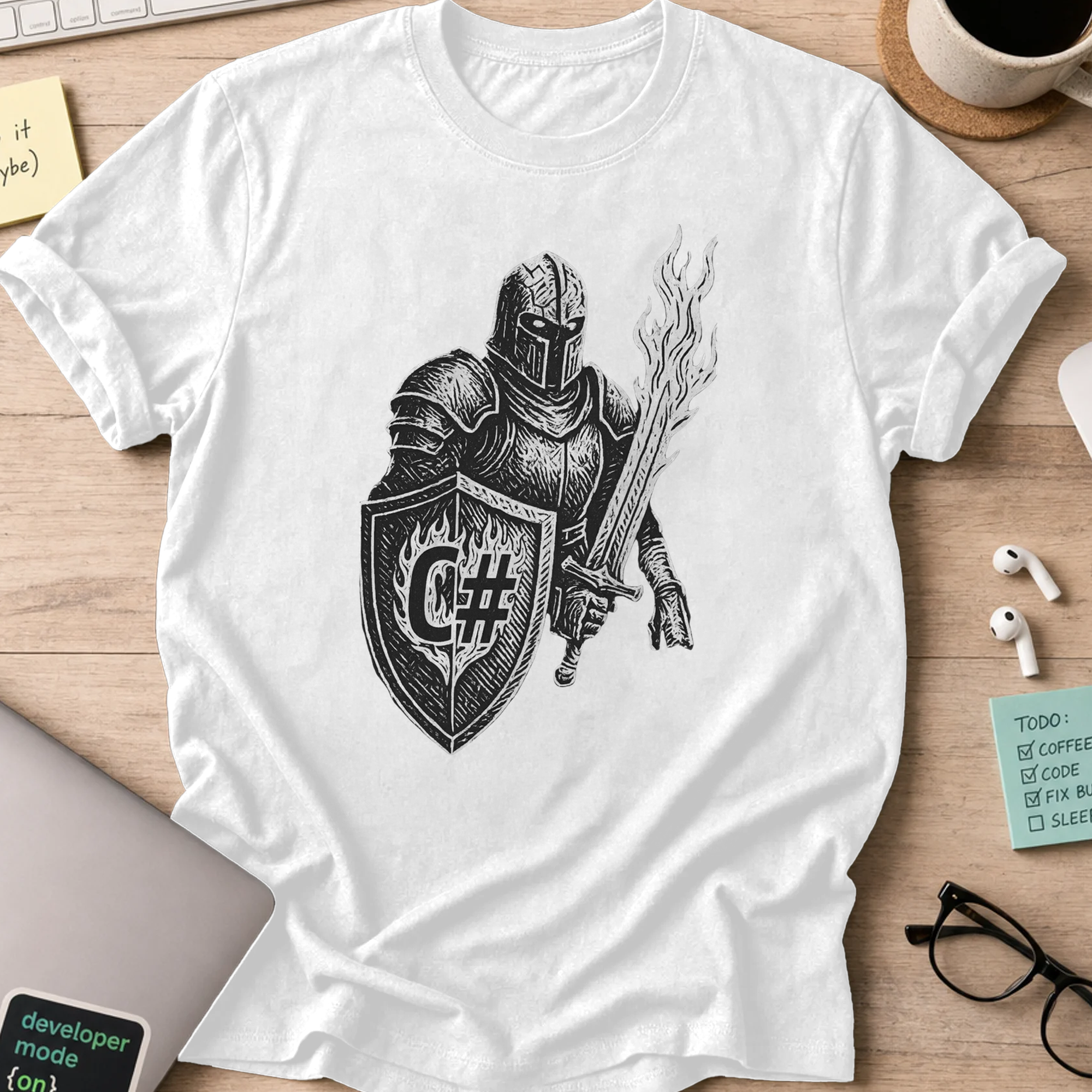 C knight shirt - White