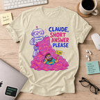 Claude, Short Answer Please Shirt — Natural