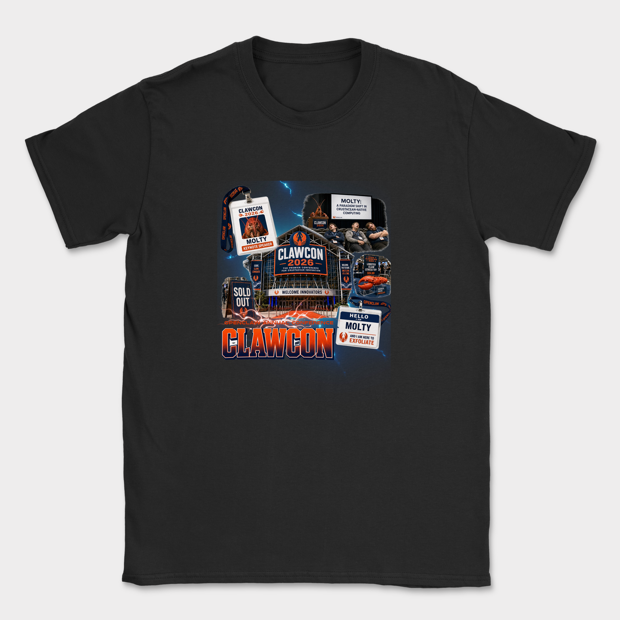 ClawCon Shirt — Black