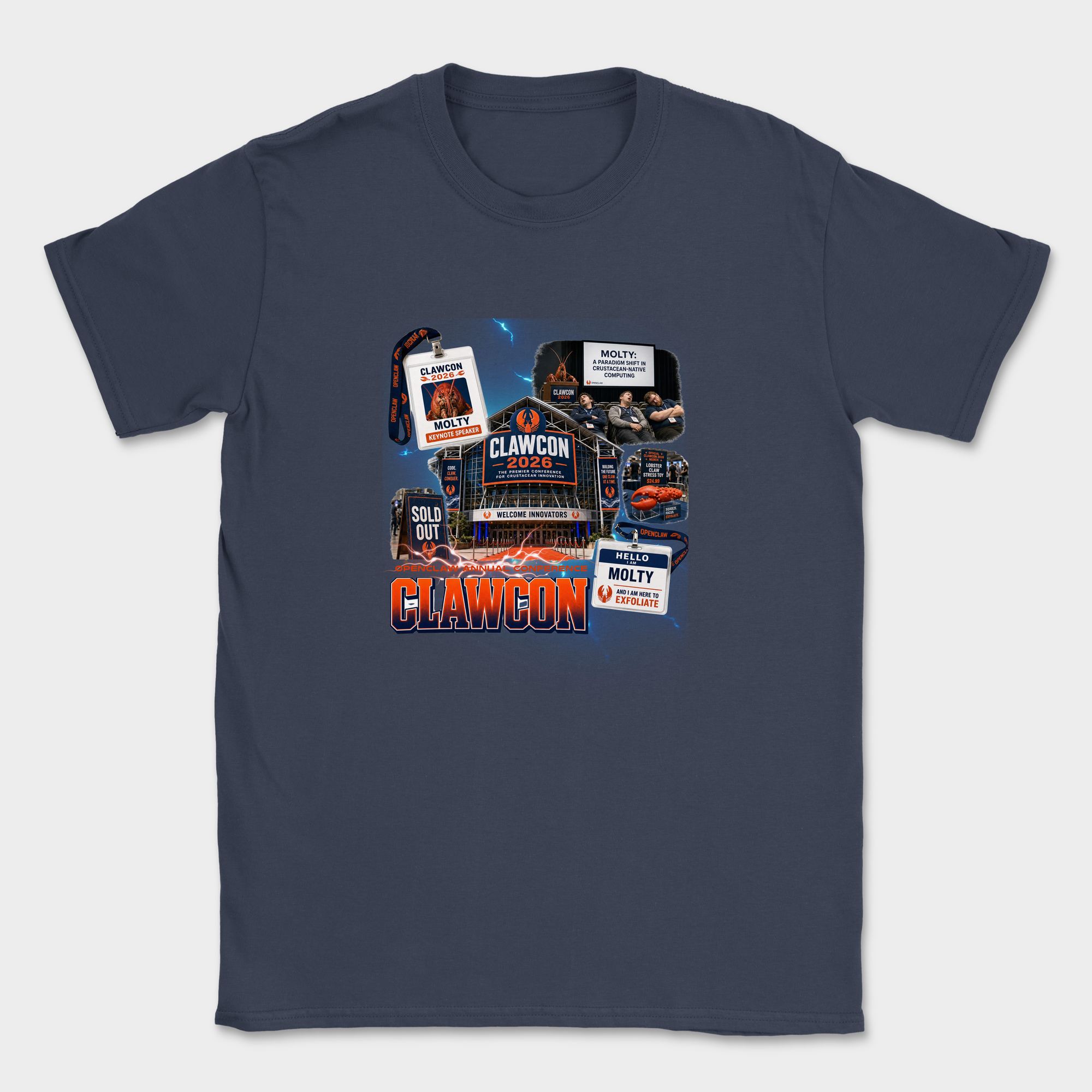 ClawCon Shirt — Navy
