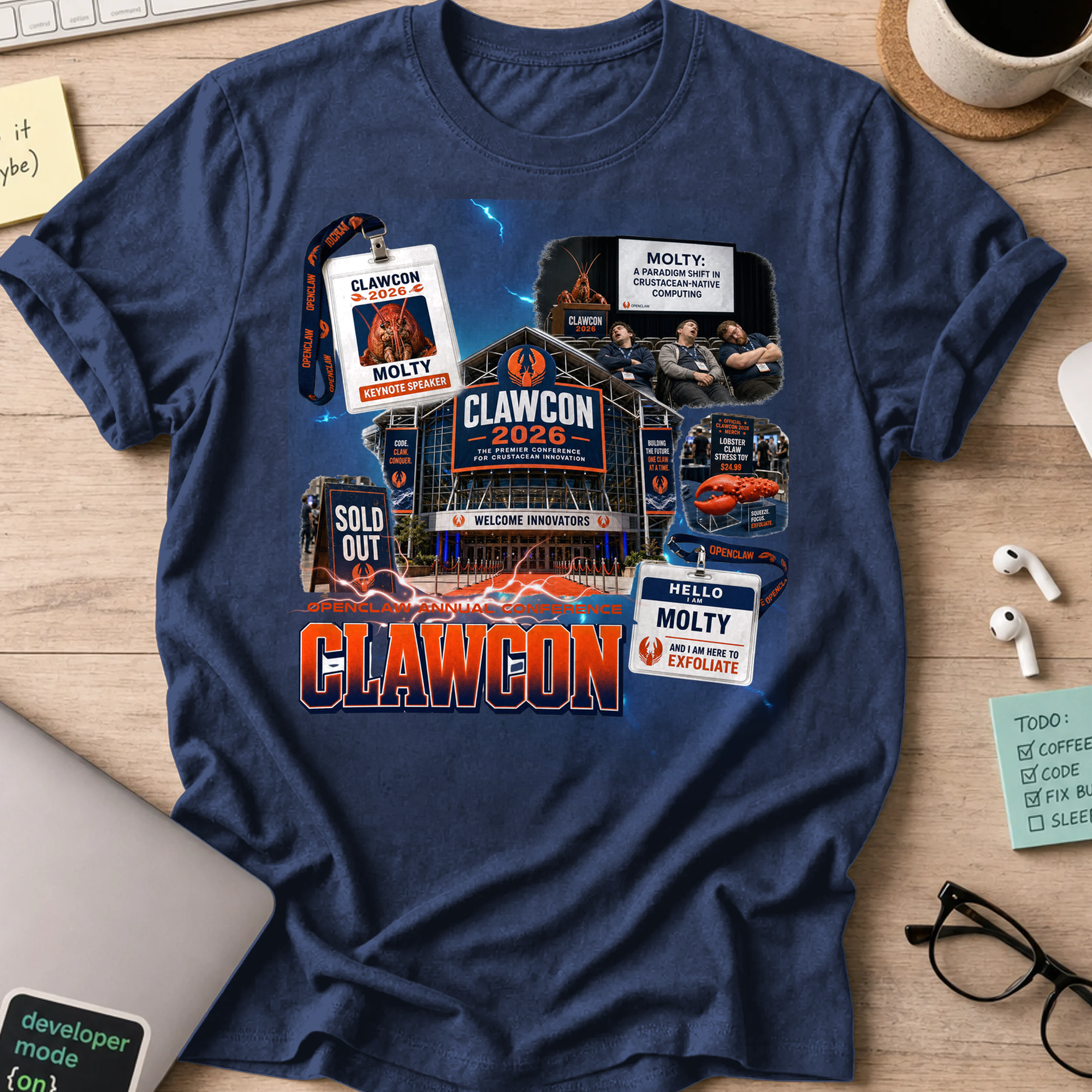 ClawCon Shirt - Navy