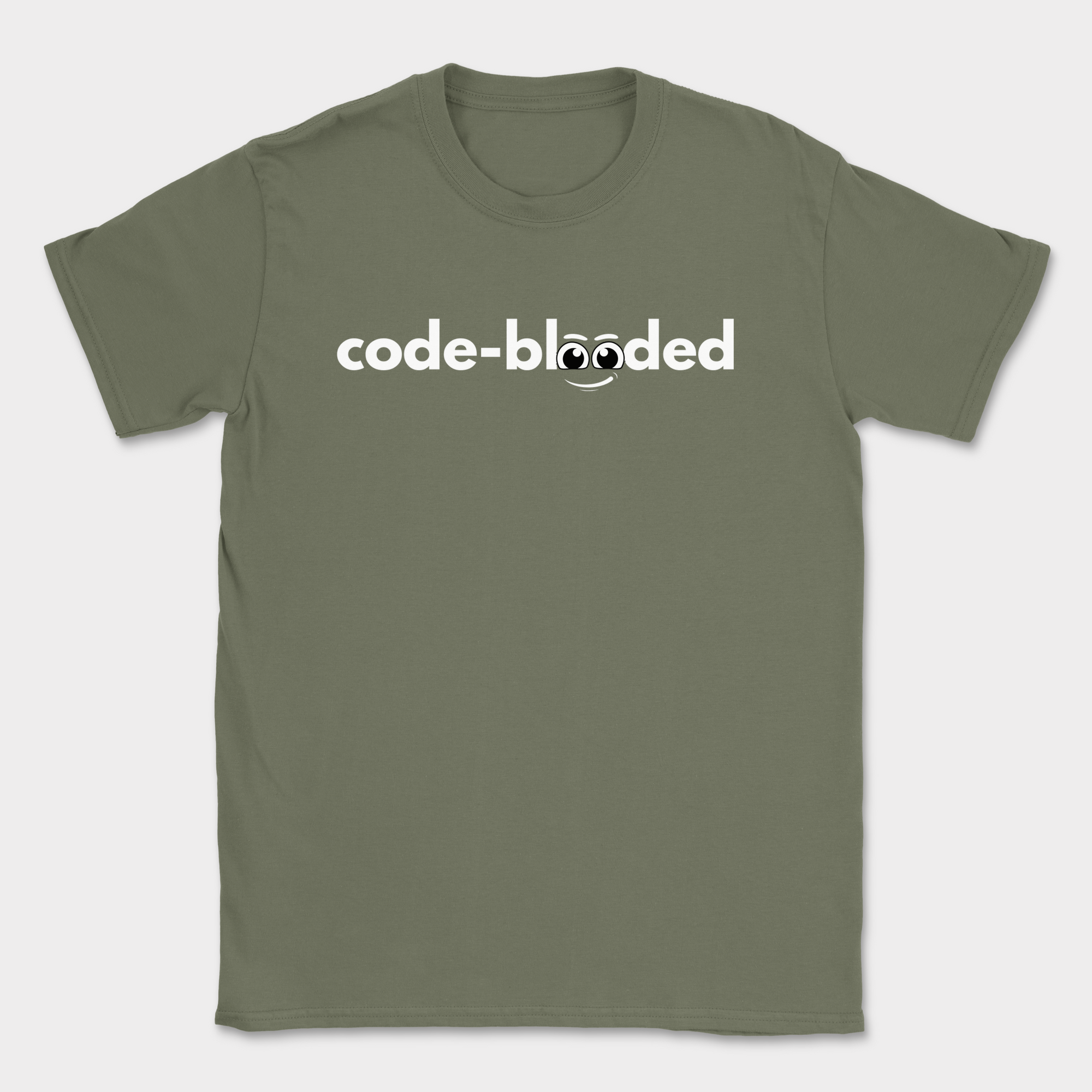 Code Blooded shirt — Military Green