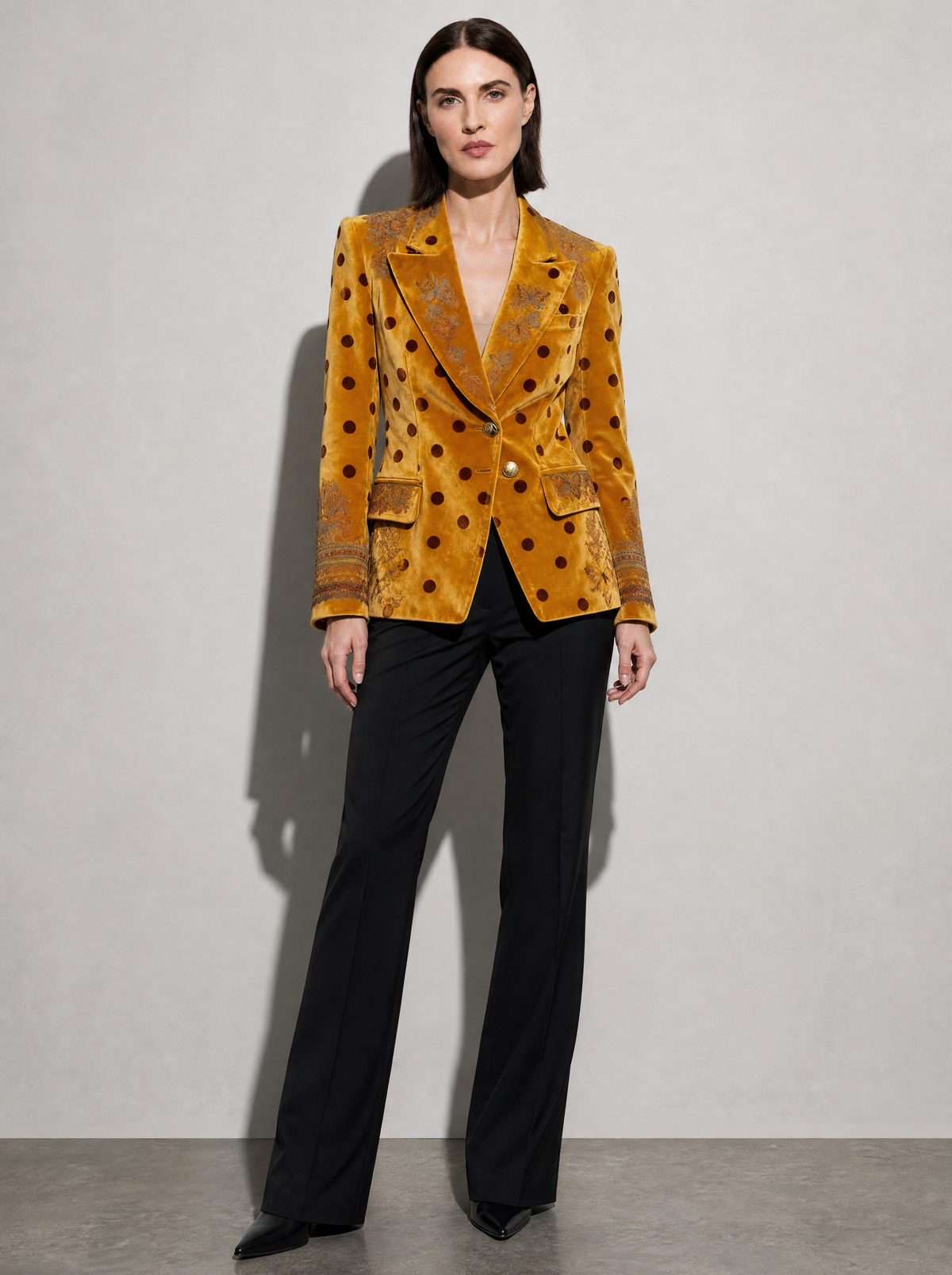 Casual Retro Stand Collar Coat — Style1 — main