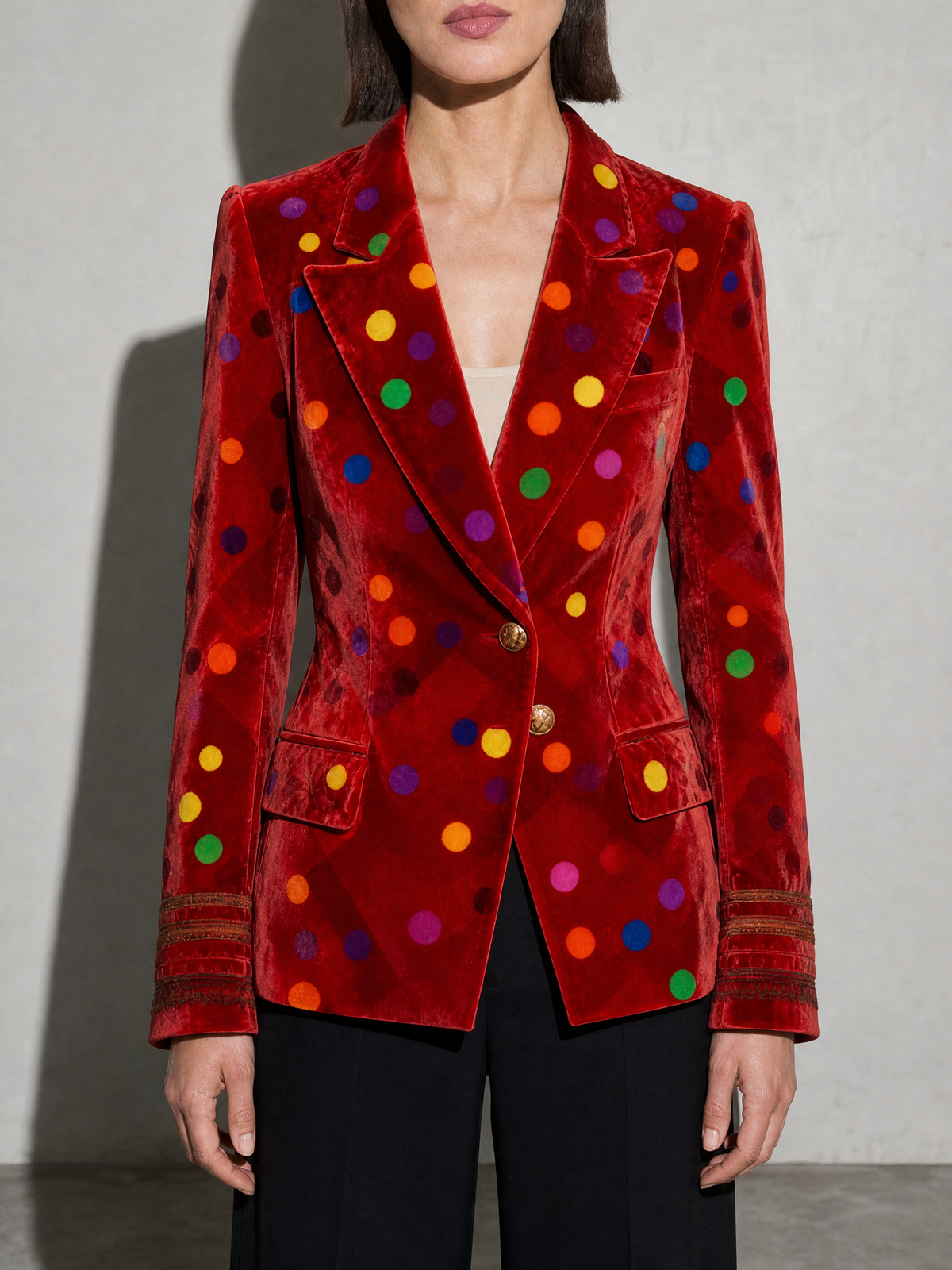 Casual Retro Stand Collar Coat — Style10 — bust_to_thigh