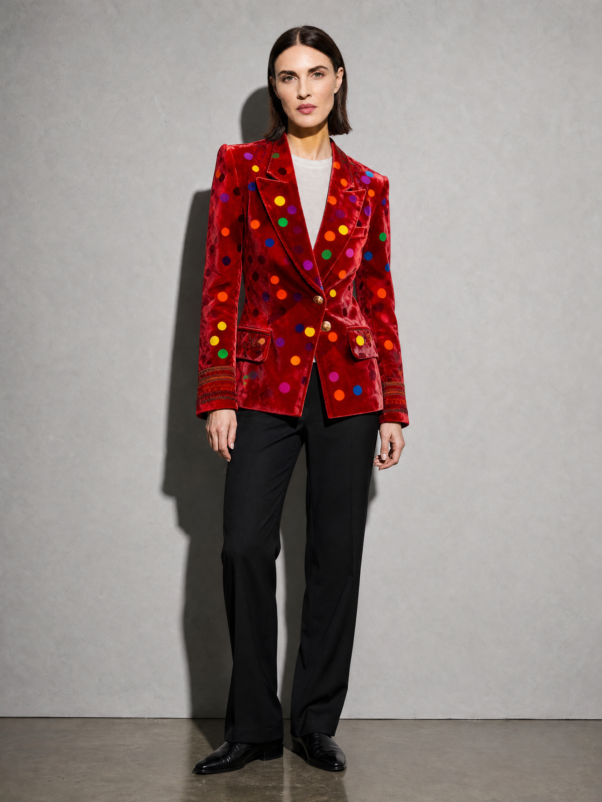 Casual Retro Stand Collar Coat — Style10 — main