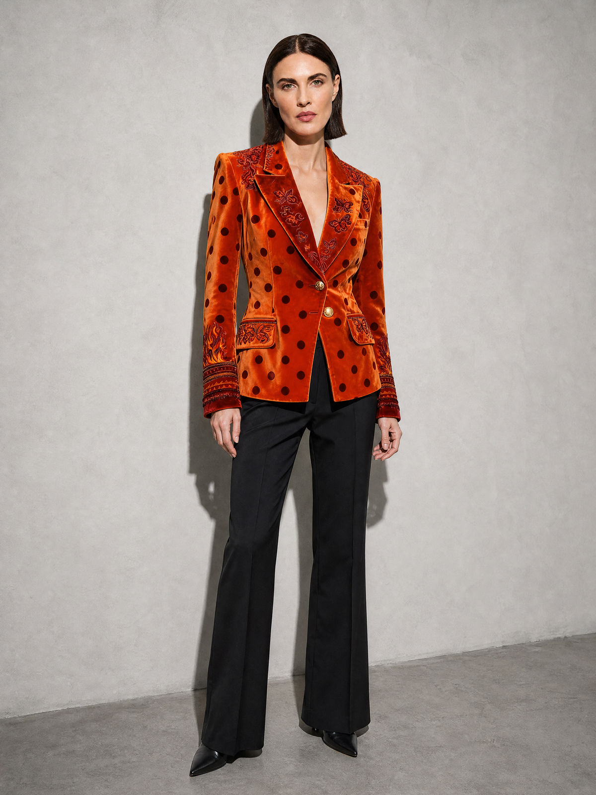 Casual Retro Stand Collar Coat — Style7 — main