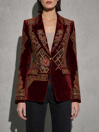 Casual Retro Stand Collar Coat — Style2 — bust_to_thigh