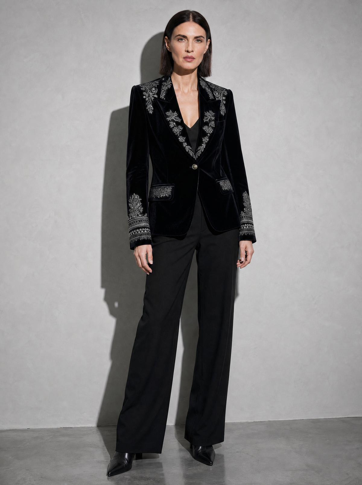 Casual Retro Stand Collar Coat — Style4 — main