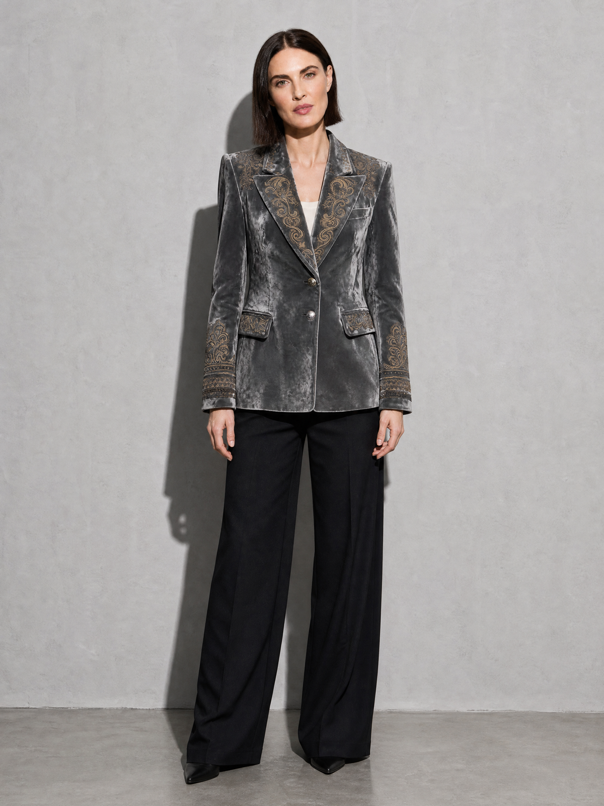 Casual Retro Stand Collar Coat — Style5 — main