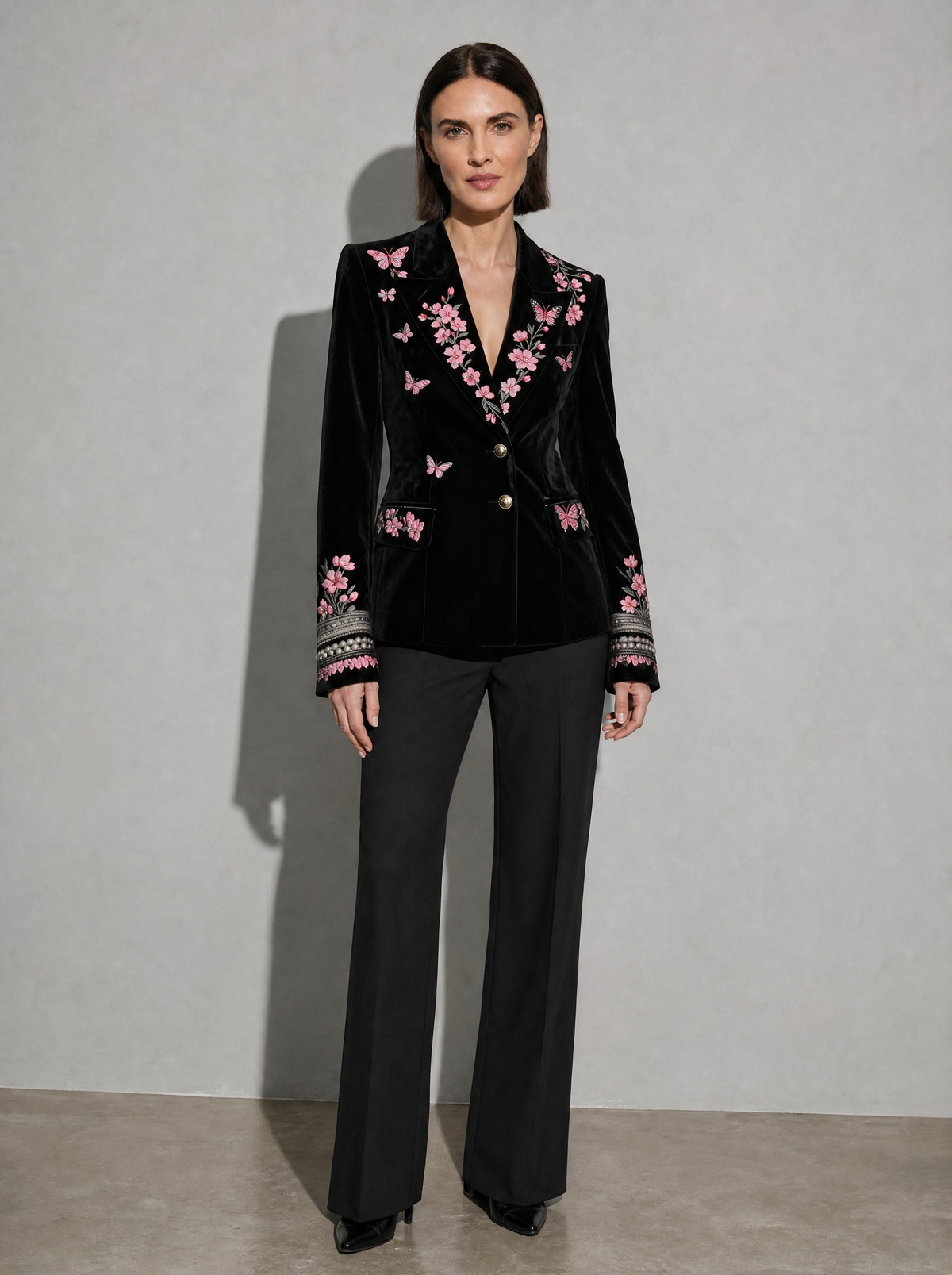 Casual Retro Stand Collar Coat — Style8 — main