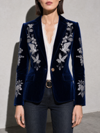 Casual Retro Stand Collar Coat — Style1 — bust_to_thigh
