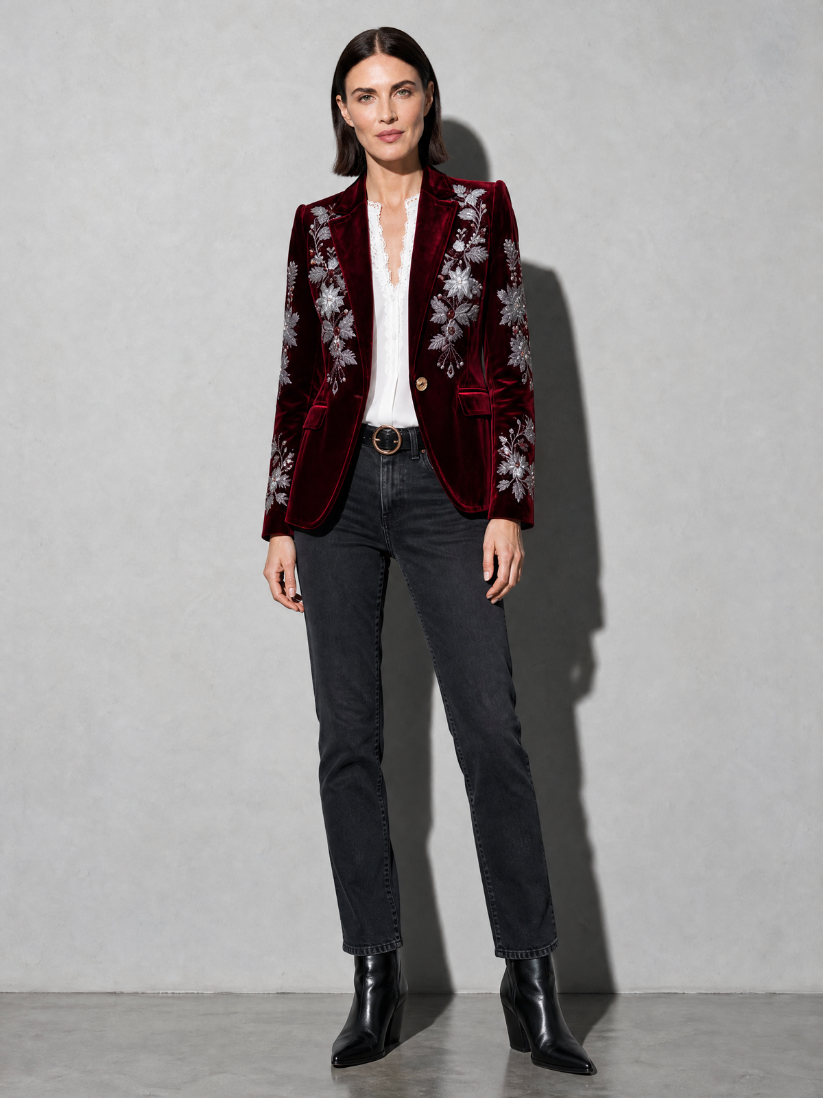 Casual Retro Stand Collar Coat — Style2 — main
