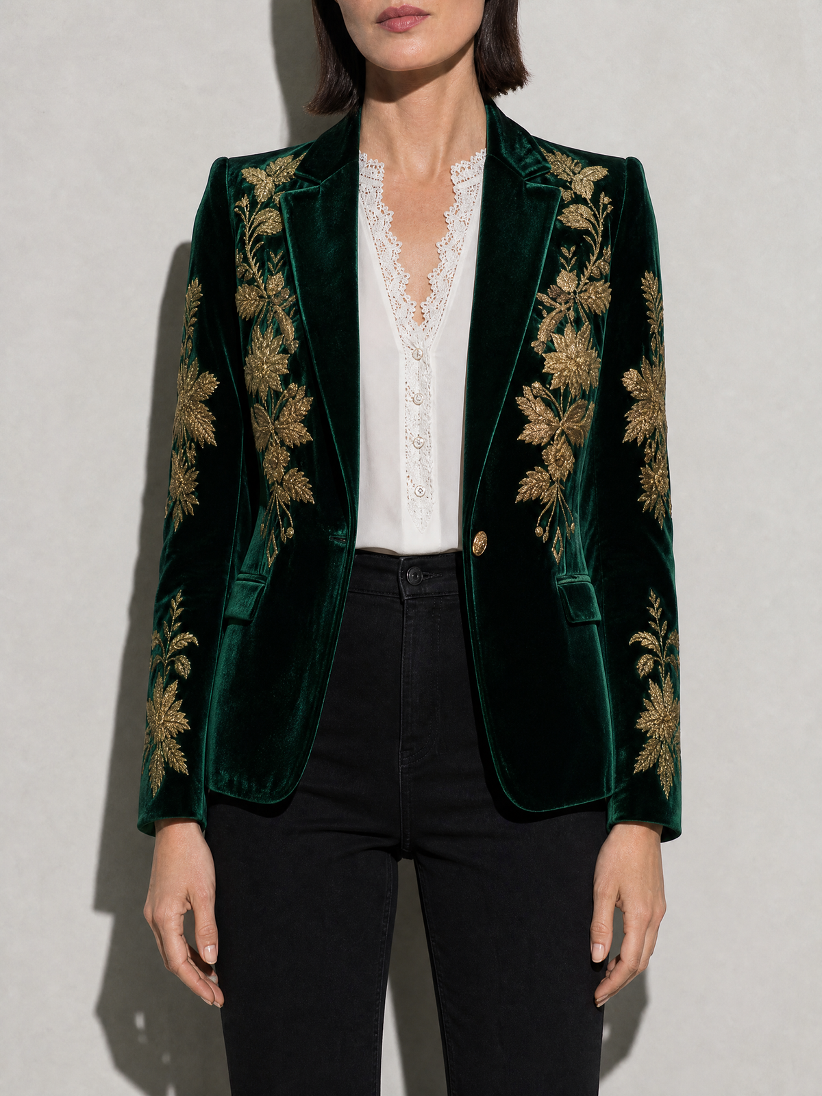Casual Retro Stand Collar Coat — Style4 — bust_to_thigh